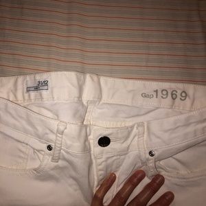 GAP 1969 Curvy White Jeans, 31/12